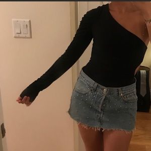 One Shoulder Bodysuit